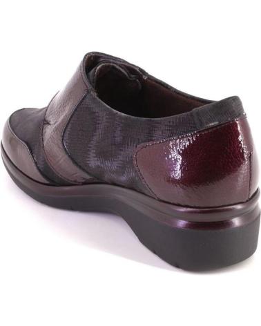 PITILLOS 10721 SCARPA COMFORT BORDEAUX CON VELCRO BURDEOS
