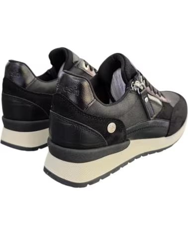 REFRESH FREIZEIT-SNEAKER 172959 SCHWARZ MIT SEITENREISSVERSCHLUSS NEGRO