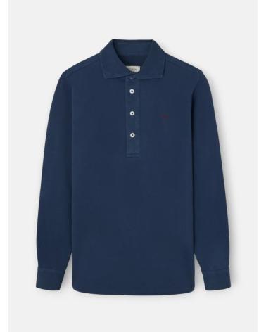 POLO À MANCHES LONGUES SILBON 136608 BLEU MARINE AZUL