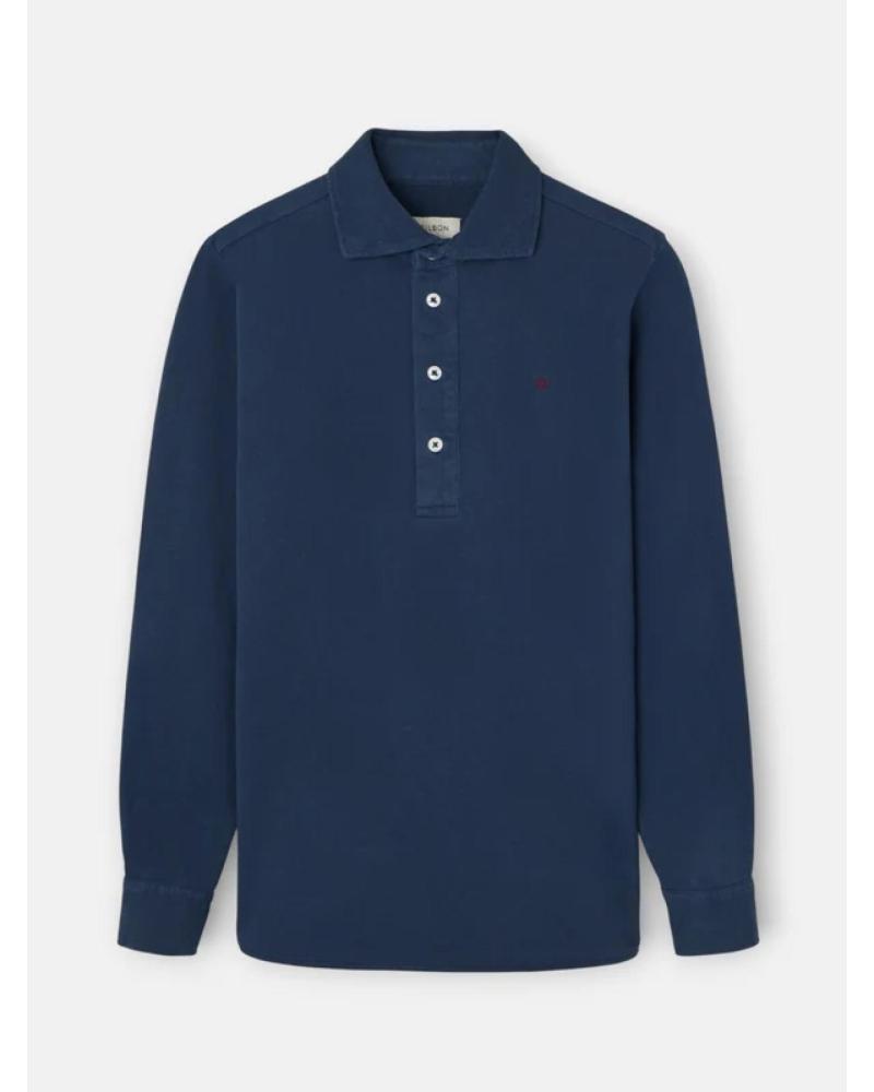 POLO À MANCHES LONGUES SILBON 136608 BLEU MARINE AZUL POLO À MANCHES LONGUES SILBON 136608 BLEU MARINE AZUL