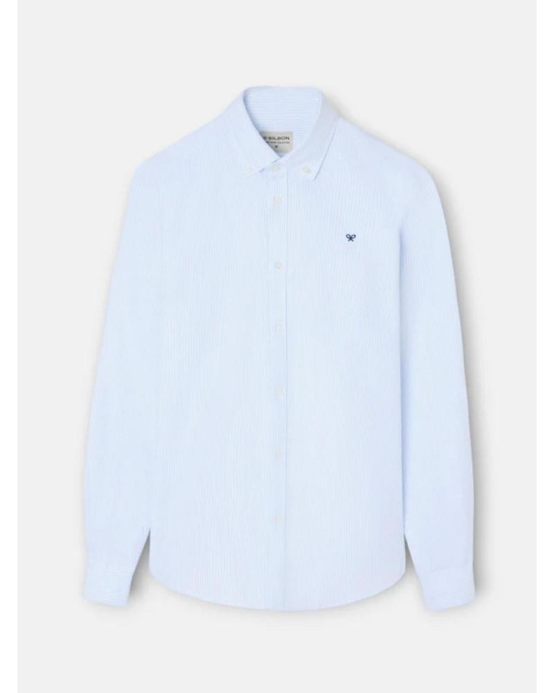 CHEMISE SILBON 134124 BLEU CLAIR AZUL CHEMISE SILBON 134124 BLEU CLAIR AZUL