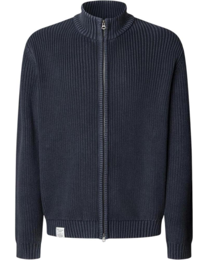 VESTE EN MAILLE PEPE JEANS PM7000004 BLEU AZUL VESTE EN MAILLE PEPE JEANS PM7000004 BLEU AZUL