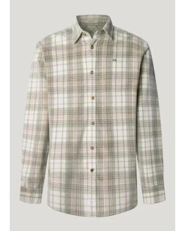 CHEMISE À CARREAUX PEPE JEANS PM3090831 BEIGE BEIGE
