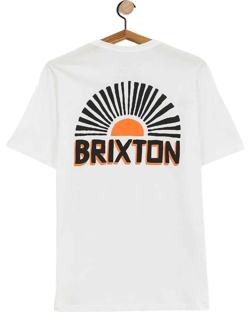 BRIXTON CAMISETA DE MANGA CORTA FAIRVIEW EN PARA HOMBRE BLANCO