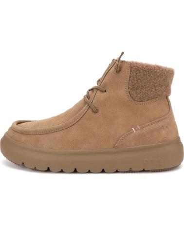 WALK IN PITAS BERNA WILDLEDER STIEFEL WASSERABWEISEND CAMEL CAMEL