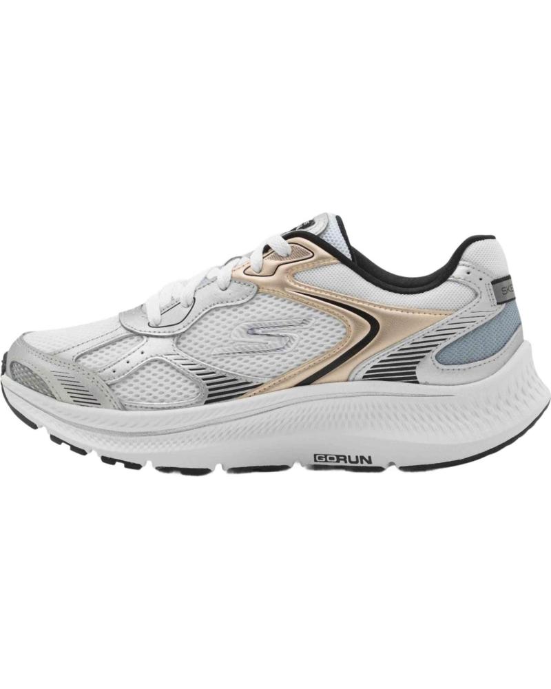 SKECHERS ZAPATILLAS EN COLOR PARA MUJER BLANCO SKECHERS ZAPATILLAS EN COLOR PARA MUJER BLANCO