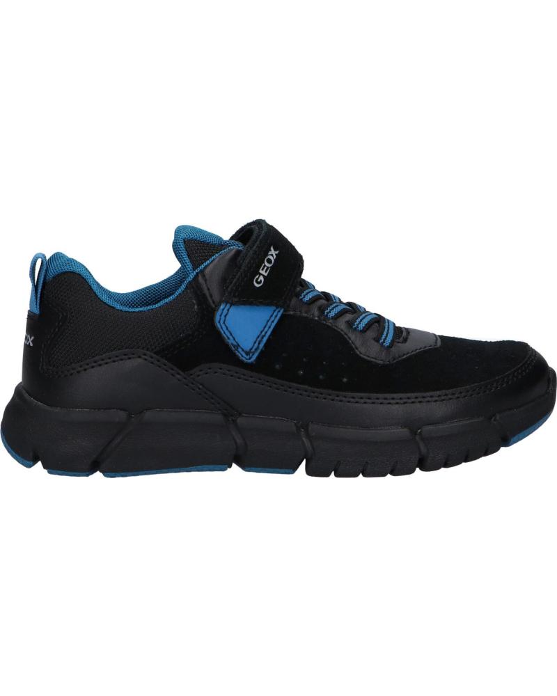 Zapatillas deporte de Niño GEOX J269BA 022FU J FLEXYPER C9269 BLACK-PETROL