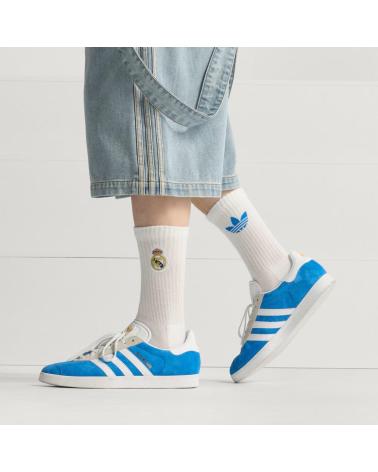 ADIDAS GAZELLE REAL MADRID JR4158 BLEU ET BLANC ROYAL BLUE ADIDAS GAZELLE REAL MADRID JR4158 BLEU ET BLANC ROYAL BLUE