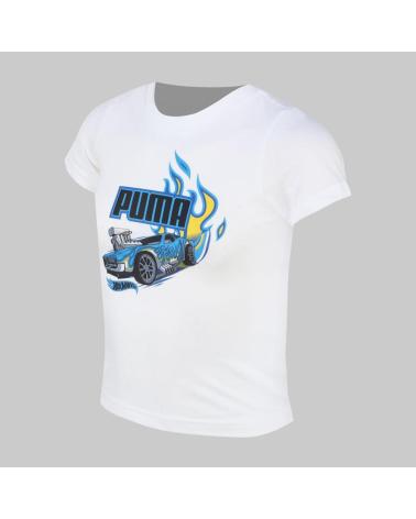 T-SHIRT PUMA BAMBINO HOT WHEELS 630069 ROSSA ROJO T-SHIRT PUMA BAMBINO HOT WHEELS 630069 ROSSA ROJO