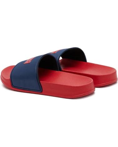LEVIS SLIDES VPOL0186S NAVY BLUE AND RED NEGRO LEVIS SLIDES VPOL0186S NAVY BLUE AND RED NEGRO