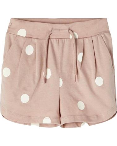 NAME IT NAME IT PANTALÓN CORTO INFANTIL CON LUNARES AMARILLO