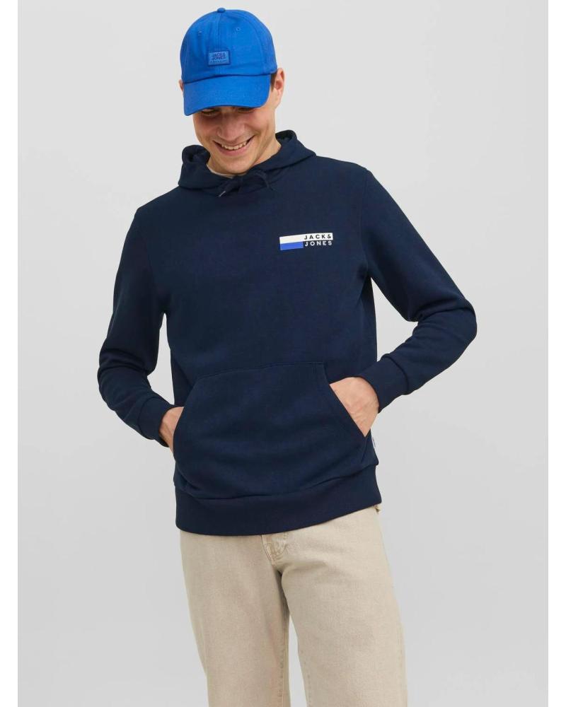 JACK & JONES JJECORP 12233599 NAVY BLAZER KAPUZENPULLOVER NAVY BLAZER JACK & JONES JJECORP 12233599 NAVY BLAZER KAPUZENPULLOVER NAVY BLAZER