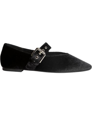 CORINA M5625 MARY JANE RIEMCHENSCHUHE SCHWARZ MIT SCHNALLE NEGRO