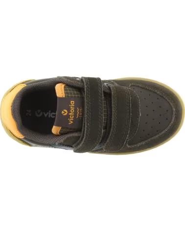 VICTORIA TIEMPO SNEAKER MIT KLETTVERSCHLUSS UND WILDLEDER-DETAIL GREEN