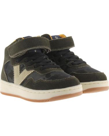 VICTORIA TIEMPO 1124127 KHAKI ANKLE BOOTS WITH HOOK-AND-LOOP STRAP KAKI VICTORIA TIEMPO 1124127 KHAKI ANKLE BOOTS WITH HOOK-AND-LOOP STRAP KAKI