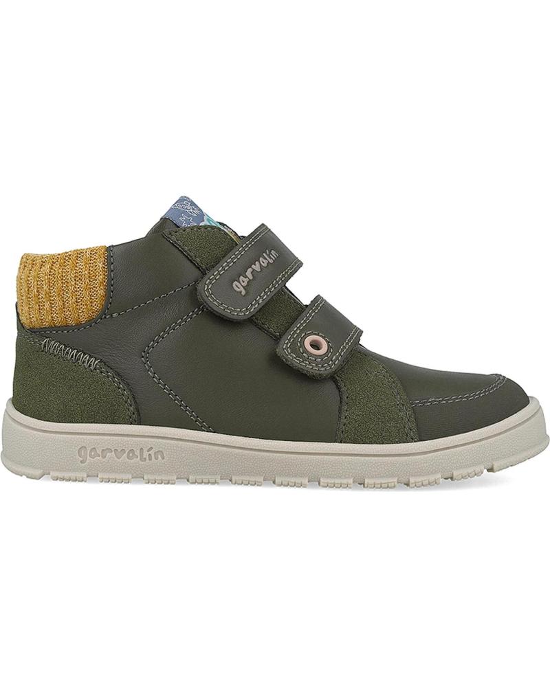 GARVALIN BAREFOOT URBAN SOFT KIDS BOOTIE 251504 MILITARY GREEN MILITAREB788 GARVALIN BAREFOOT URBAN SOFT KIDS BOOTIE 251504 MILITARY GREEN MILITAREB788