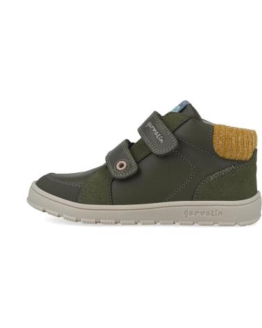 GARVALIN BAREFOOT URBAN SOFT KIDS BOOTIE 251504 MILITARY GREEN MILITAREB788 GARVALIN BAREFOOT URBAN SOFT KIDS BOOTIE 251504 MILITARY GREEN MILITAREB788
