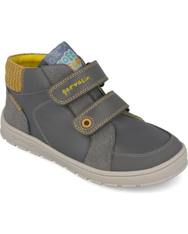 GARVALIN BAREFOOT URBAN SOFT KIDS BOOTIE 251504 UNDERGROUND GREY UNDERGROUNDC213