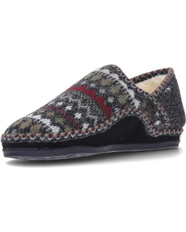 PANTOFOLE NORDIKAS CLASSIC 3002 FANTASIA NERA PANTICOSANEGRO