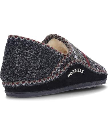 PANTOFOLE NORDIKAS CLASSIC 3002 FANTASIA NERA PANTICOSANEGRO