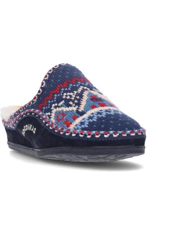 PANTOFOLE NORDIKAS SCOTT 1502 BLU MARINO HOMEMARINO