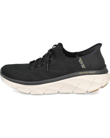 SKECHERS D'LUX WALKER 2.0 150105 BKTN SCHWARZE SNEAKER NEGRO