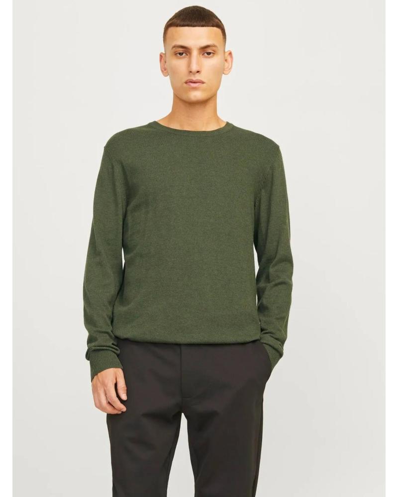 JACK AND JONES JERSEY DE PUNTO JACK & JONES 12208364 MARRÓN VERDE