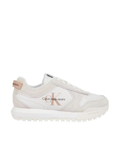 CALVIN KLEIN TOOTHY RUNNER LACEUP MIX BLANCO