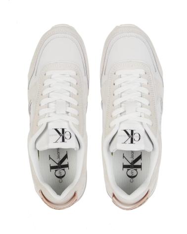 CALVIN KLEIN TOOTHY RUNNER LACEUP MIX BLANCO