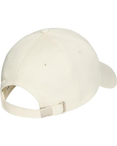 CALVIN KLEIN MONOGRAM EMBROIDERY CASQUETTE BLANCHE BLANCO