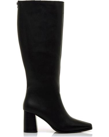 STIVALI ALTI CON TACCO MTNG 55473 NERE NEGRO