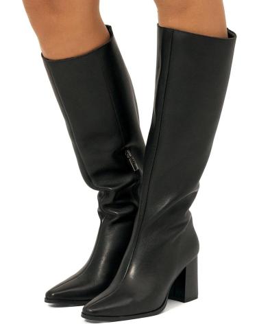 STIVALI ALTI CON TACCO MTNG 55473 NERE NEGRO