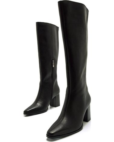 STIVALI ALTI CON TACCO MTNG 55473 NERE NEGRO