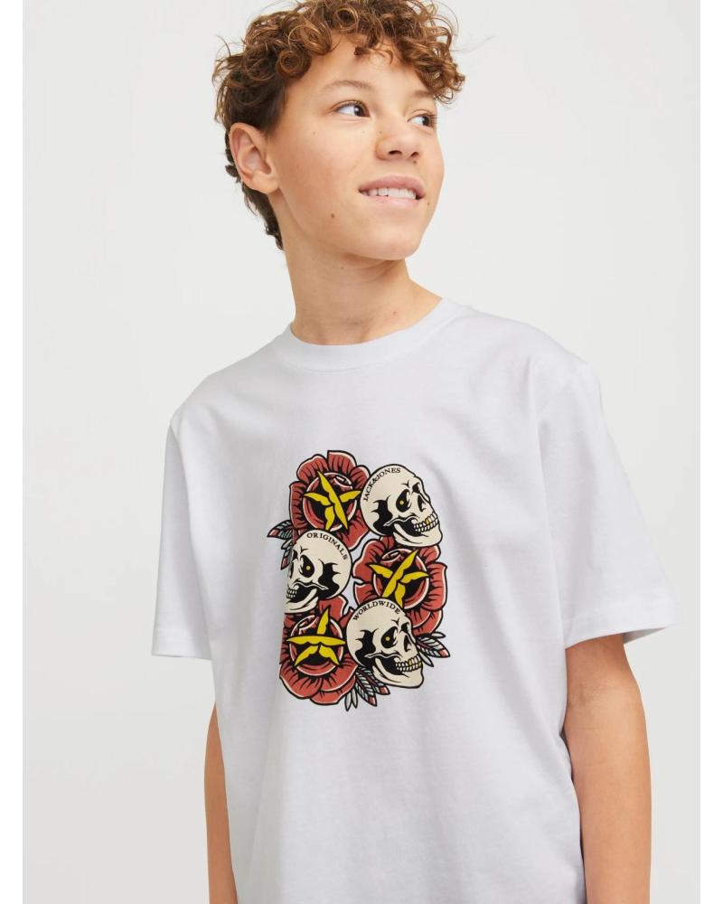 T-SHIRT JACK & JONES MANCHES COURTES 12274892 GRIS AVEC MOTIF GRAPHIQUE GRIS T-SHIRT JACK & JONES MANCHES COURTES 12274892 GRIS AVEC MOTIF GRAPHIQUE GRIS