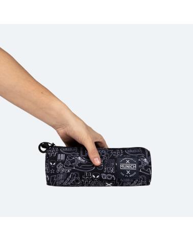 Accueil-MUNICH-ESTUCHE-PARA-LAPICES-EN-PARA-NINOS-UNISEX-NEGRO