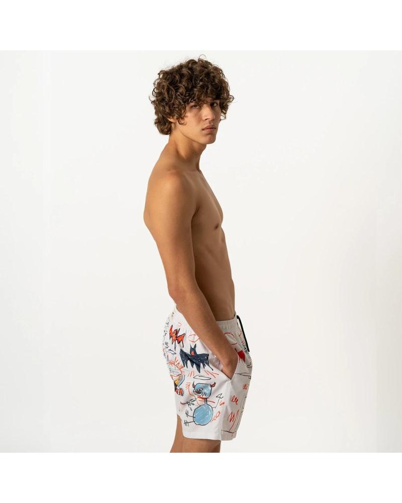 JIMMY LION BASQUIAT BATMAN BADEHOSE WEISS BLANCO