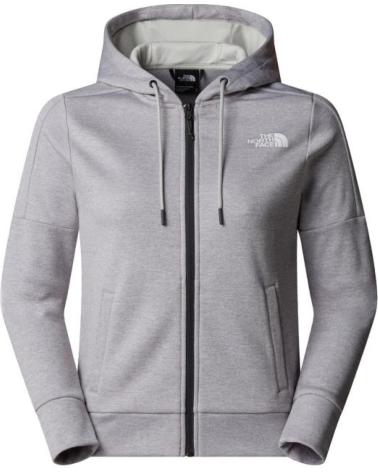 THE NORTH FACE HOODED JACKET NF0A8CNRDYX GREY GRIS THE NORTH FACE HOODED JACKET NF0A8CNRDYX GREY GRIS