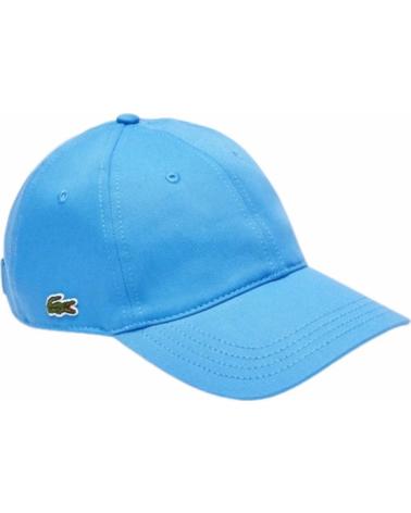 CAPPELLINO LACOSTE RK0440 CON LOGO AZZURRO DEFAULT TITLE