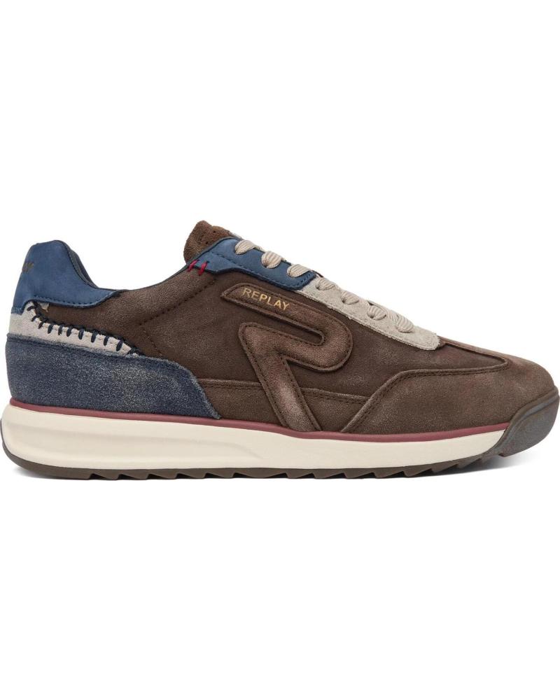 REPLAY SNEAKERS GMSIBC002L MARRONE MARRóN REPLAY SNEAKERS GMSIBC002L MARRONE MARRóN