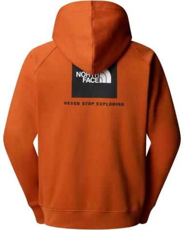 THE NORTH FACE SUDADERA CON CAPUCHA EN PARA HOMBRE NARANJA THE NORTH FACE SUDADERA CON CAPUCHA EN PARA HOMBRE NARANJA
