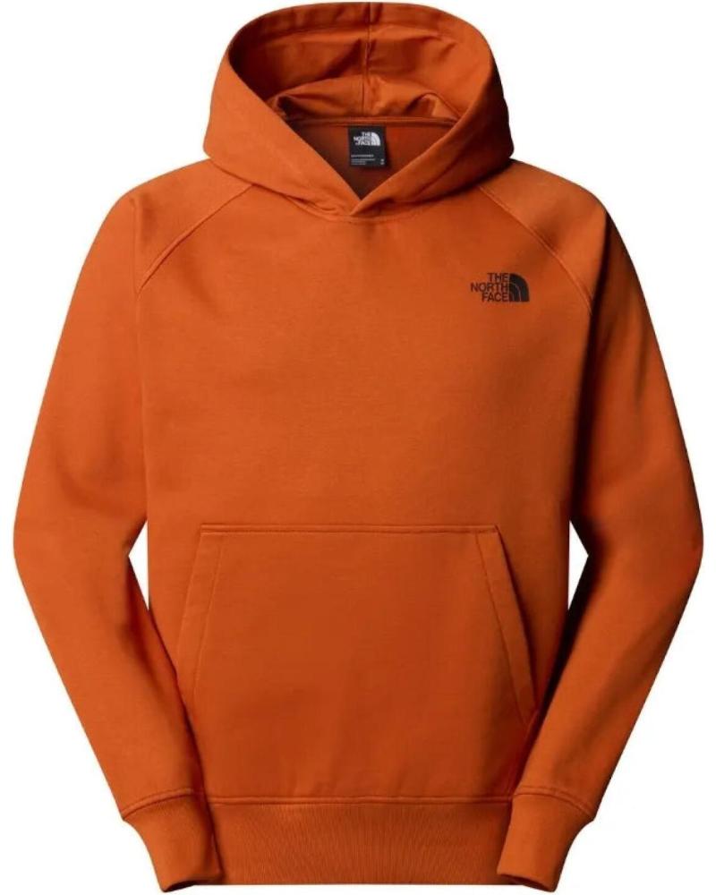 THE NORTH FACE SUDADERA CON CAPUCHA EN PARA HOMBRE NARANJA THE NORTH FACE SUDADERA CON CAPUCHA EN PARA HOMBRE NARANJA