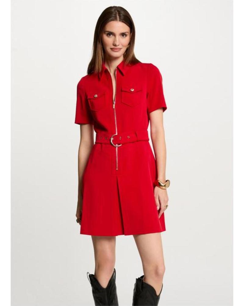 MORGAN ROBE COURTE AJUSTÉE RABIK ROUGE 251 ROJO MORGAN ROBE COURTE AJUSTÉE RABIK ROUGE 251 ROJO