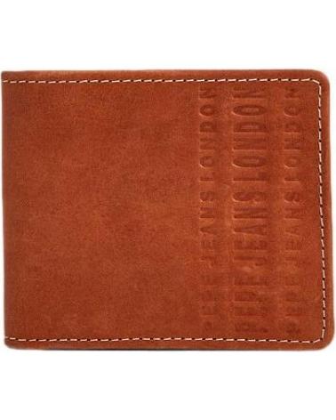 PEPE JEANS PORTAFOGLIO IN PELLE MARRONE CON STAMPA FOTOGRAFICA PM070366 MARRóN