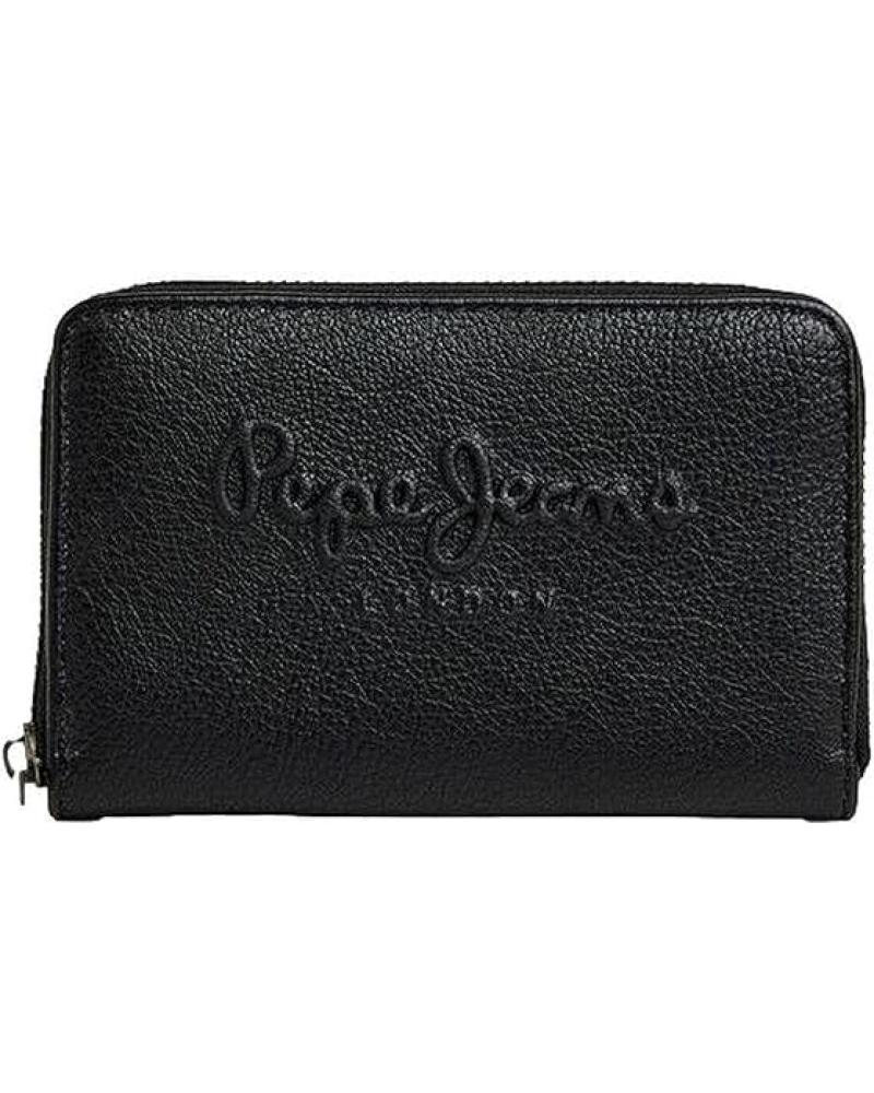PEPE JEANS PORTAFOGLIO NERO PL070201 CON LOGO INCISO NEGRO