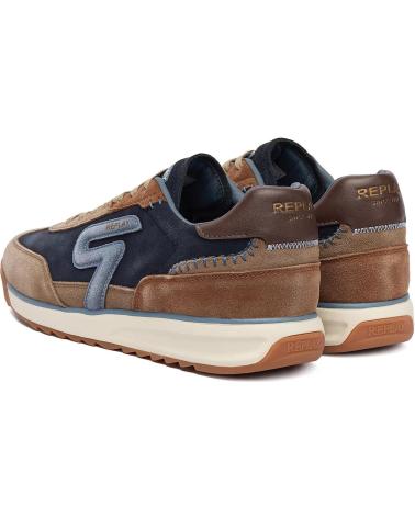 REPLAY GMSIBC002L - SNEAKERS UOMO BLU MARINO AZUL MARINO REPLAY GMSIBC002L - SNEAKERS UOMO BLU MARINO AZUL MARINO