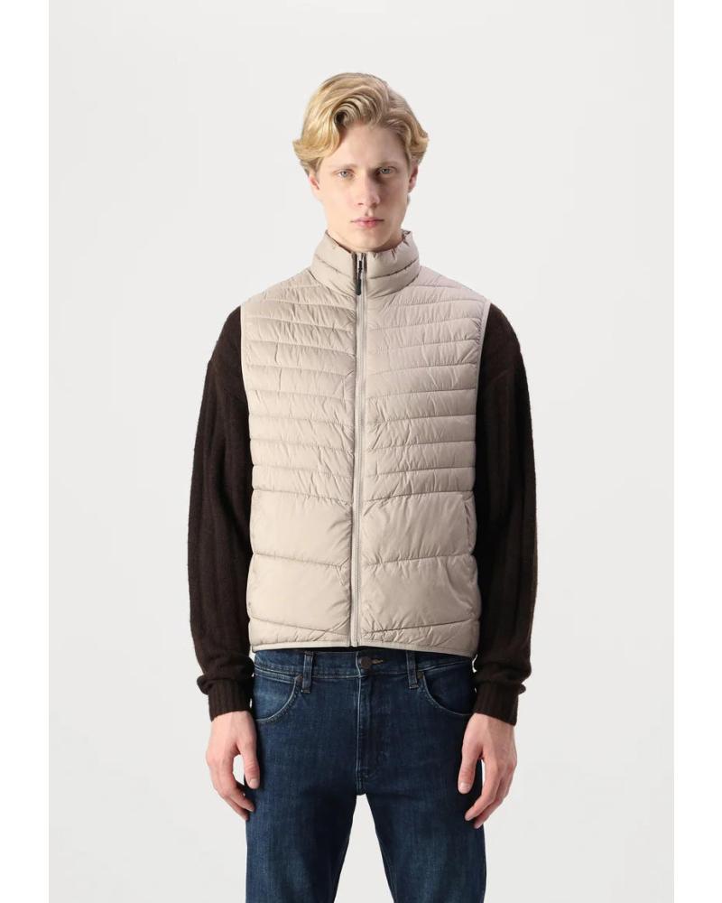 JACK AND JONES CHALECO ACOLCHADO 12256987 MARRóN