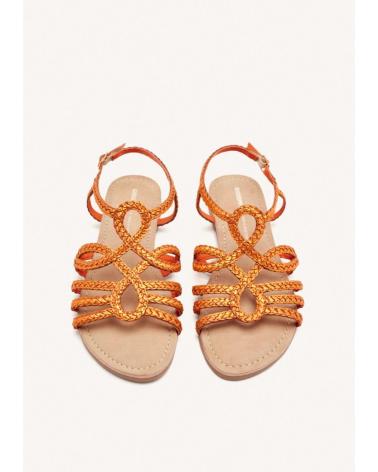 GIOSEPPO GEFLOCHTENE SANDALE YAKIMA 71746 ORANGE NARANJA