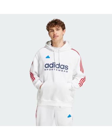 ADIDAS SUDADERA IY4528 BLANCO