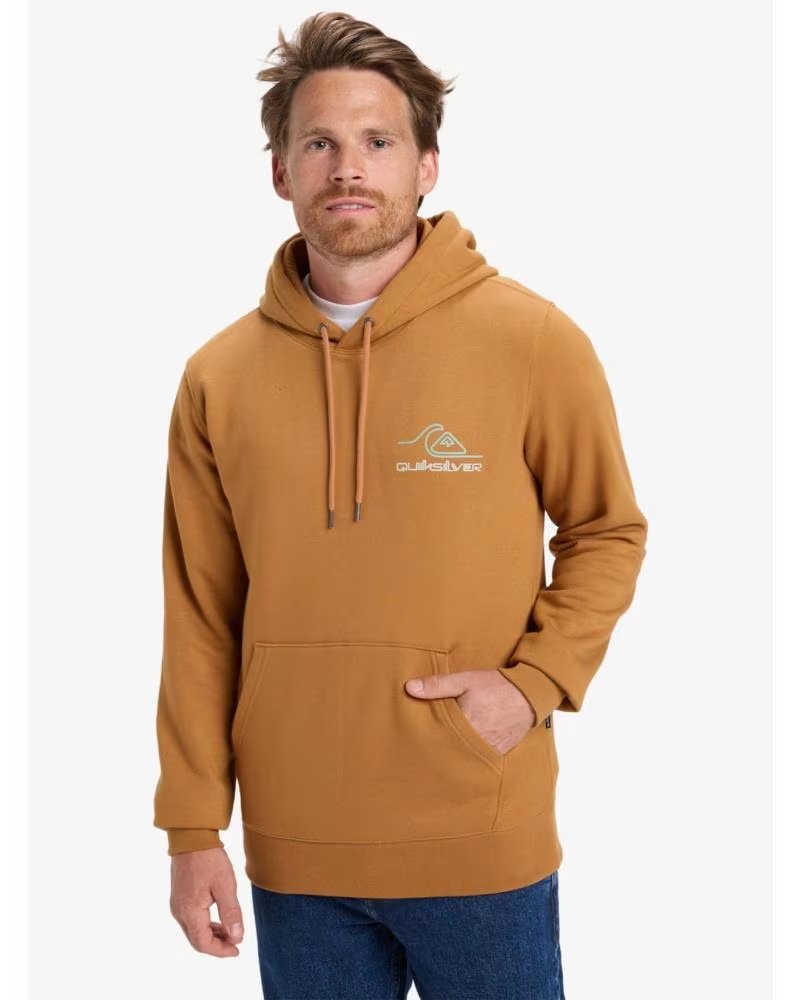 QUICKSILVER FELPA CON CAPPUCCIO EQYFT05168 BEIGE