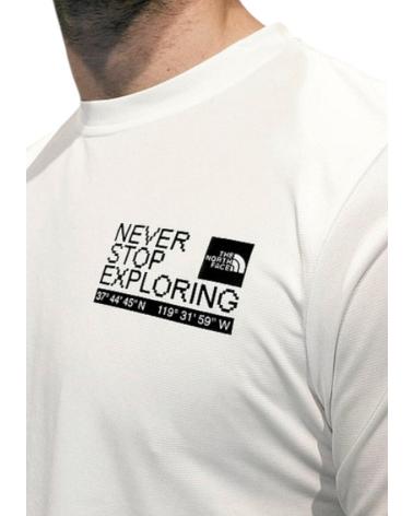 T-SHIRT THE NORTH FACE NF0A8BHDFN4 BRANCO BLANCO T-SHIRT THE NORTH FACE NF0A8BHDFN4 BRANCO BLANCO